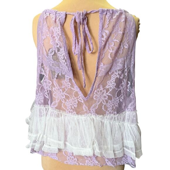 Anthropologie Forever That Girl Ruffle Tank Top - Picture 4 of 10